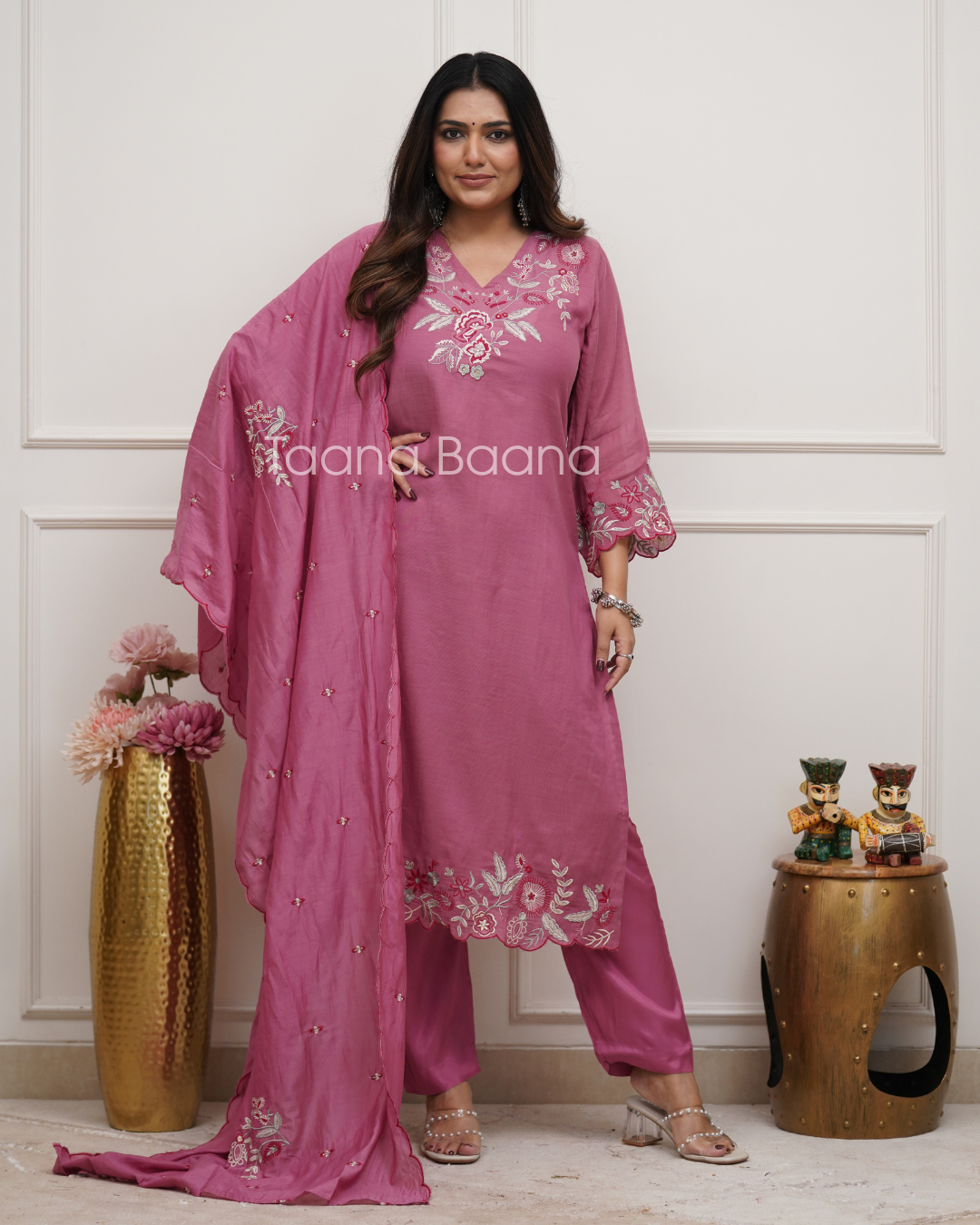 Dupatta Pant Set