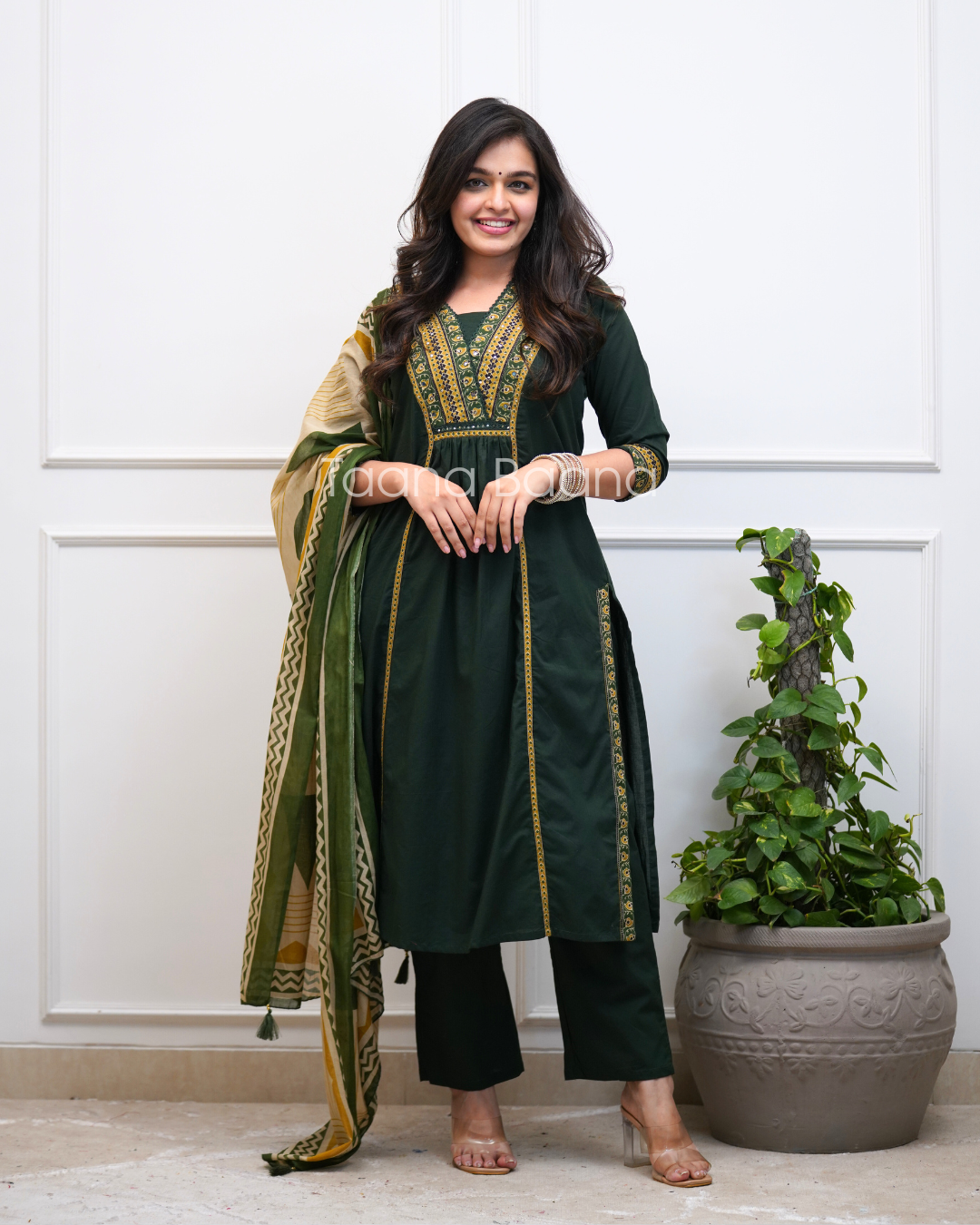 Dupatta Pant Set