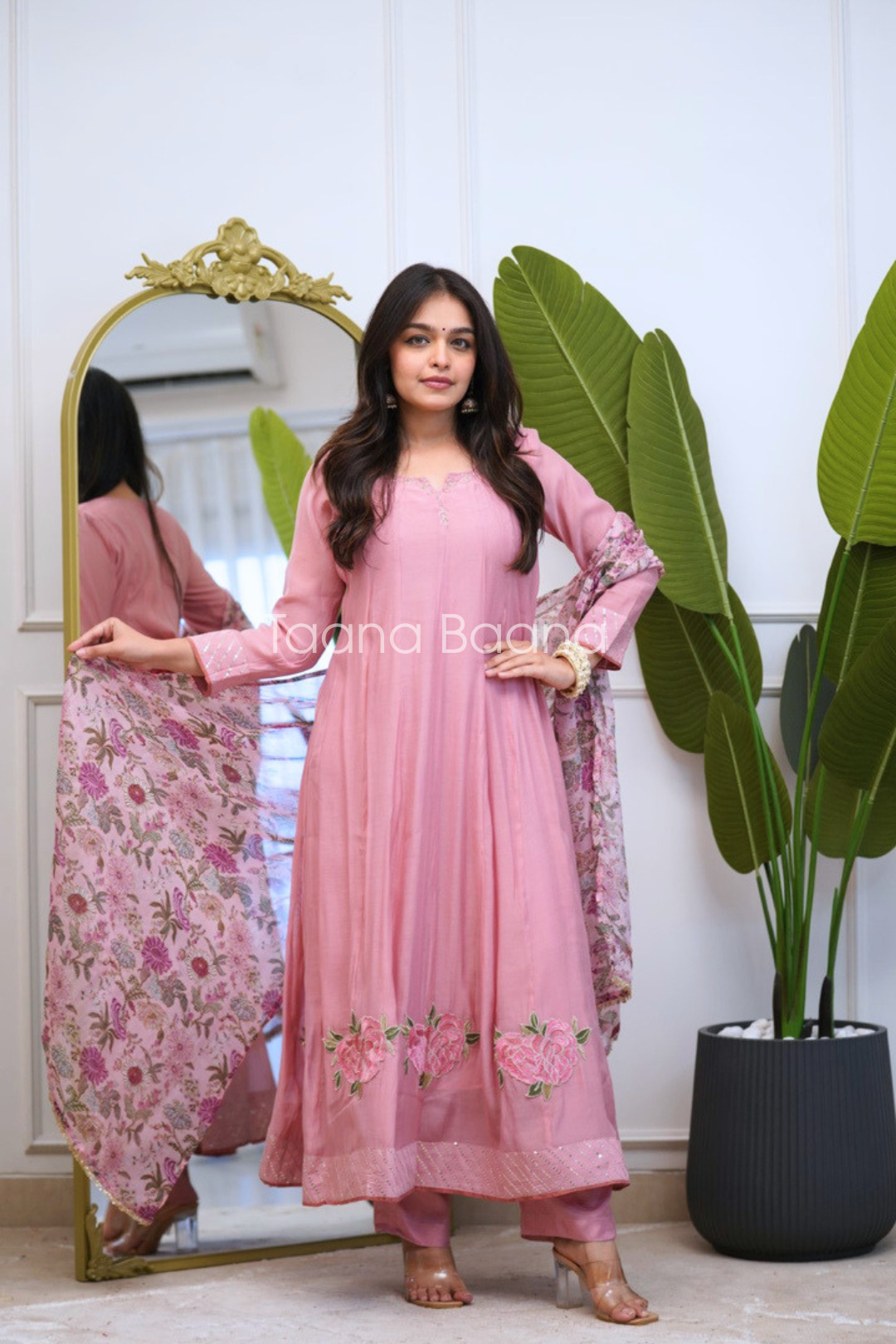 Dupatta Pant Set