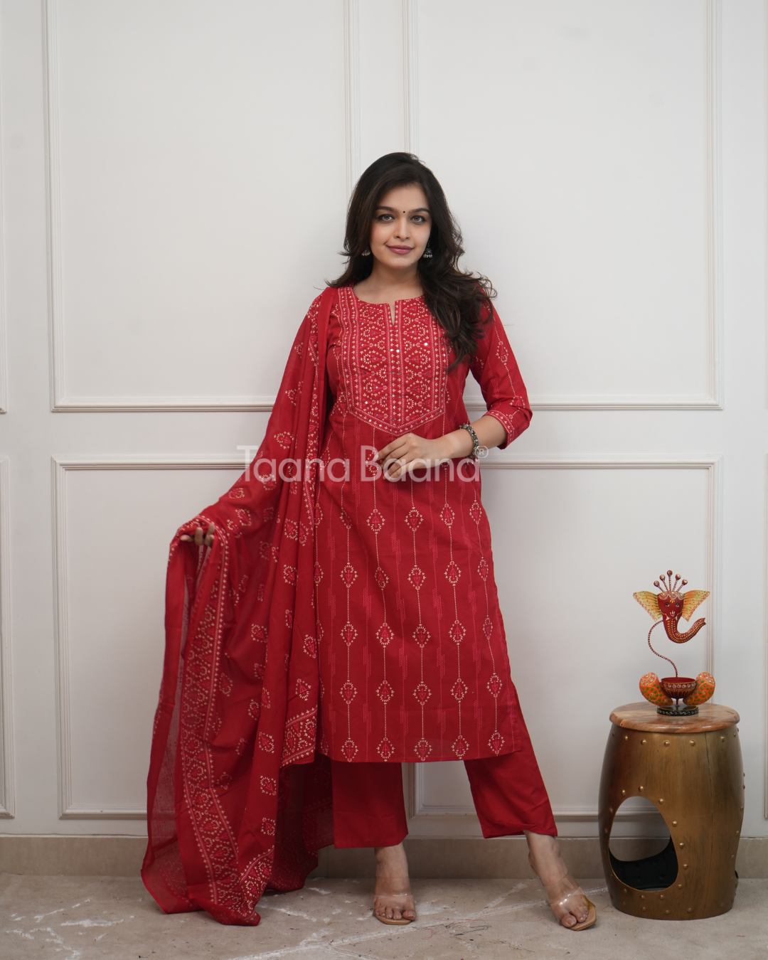 Dupatta Pant Set