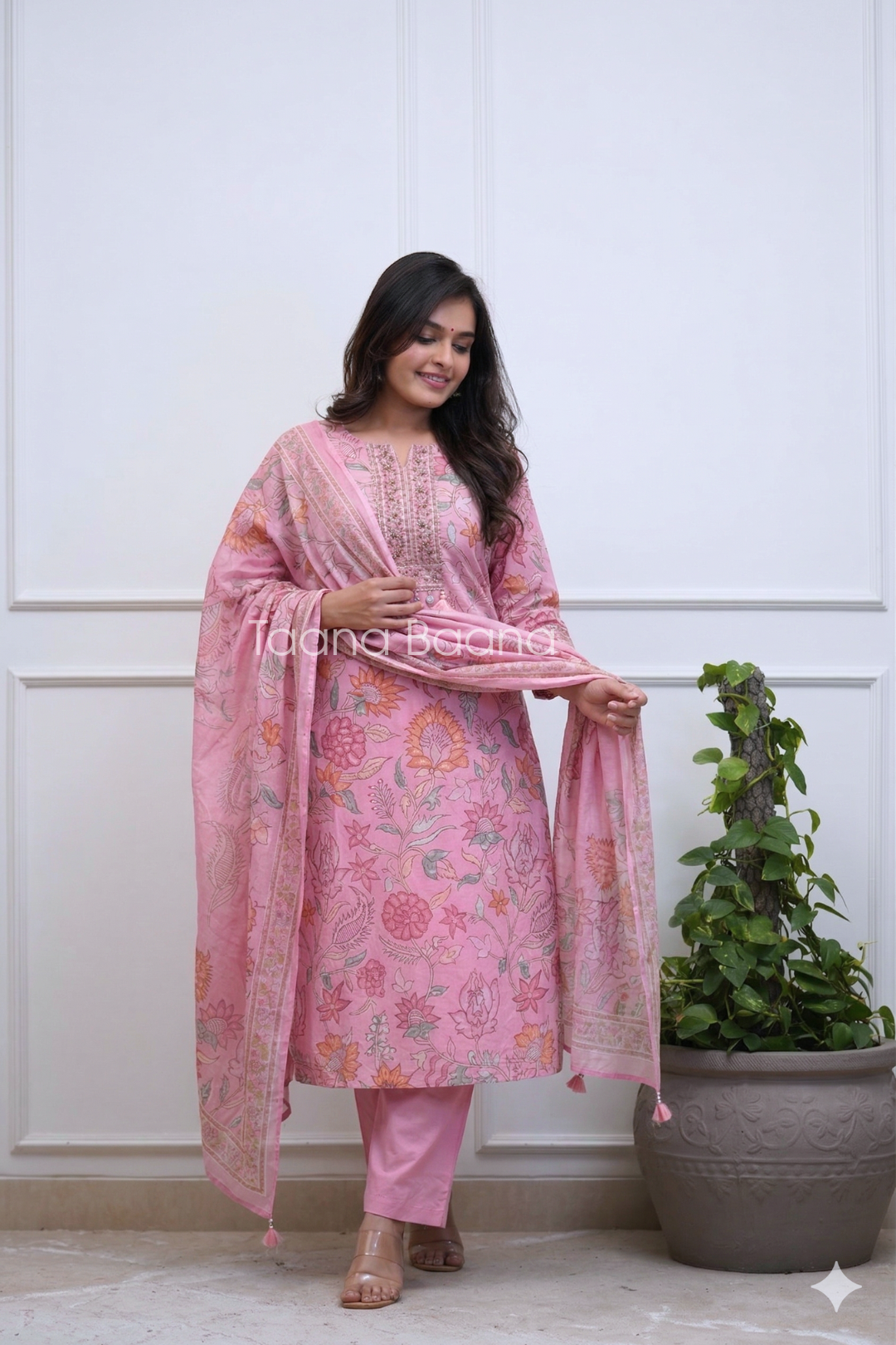 Dupatta Pant Set