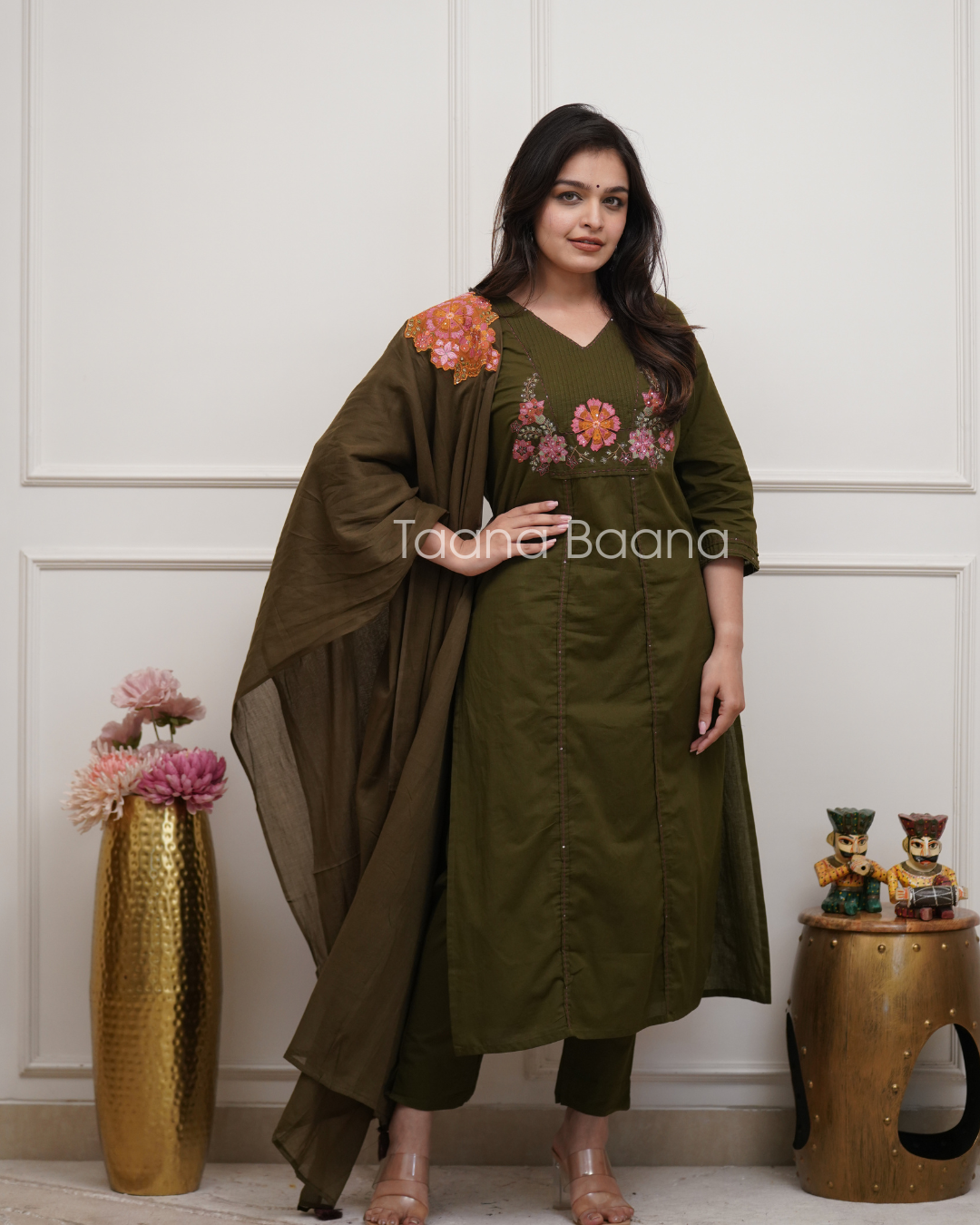 Dupatta Pant Set