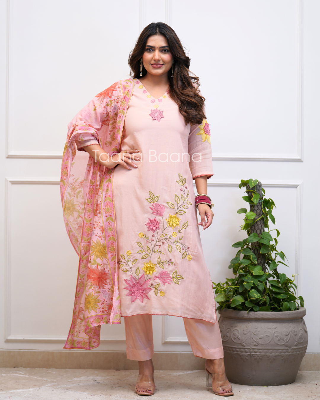 Dupatta Pant Set