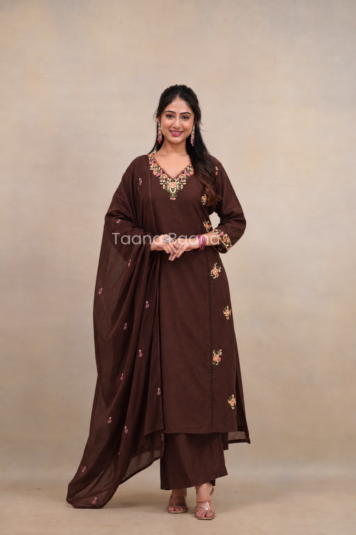 Dupatta Pant Set