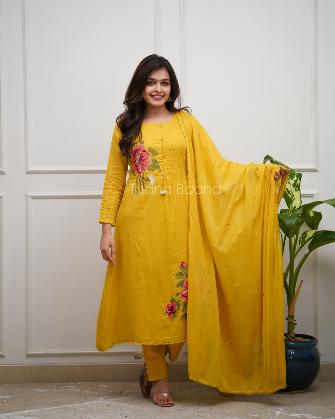 Dupatta Pant Set