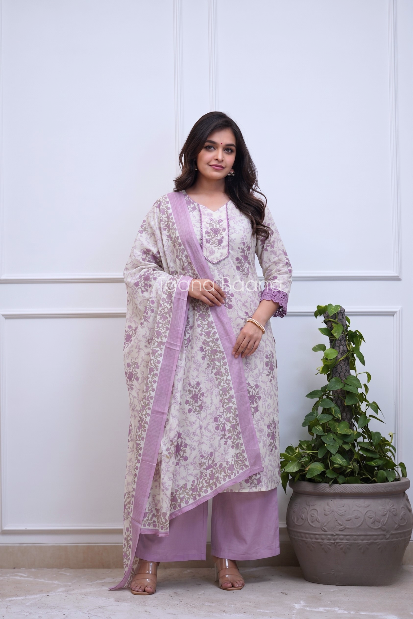 Dupatta Pant Set