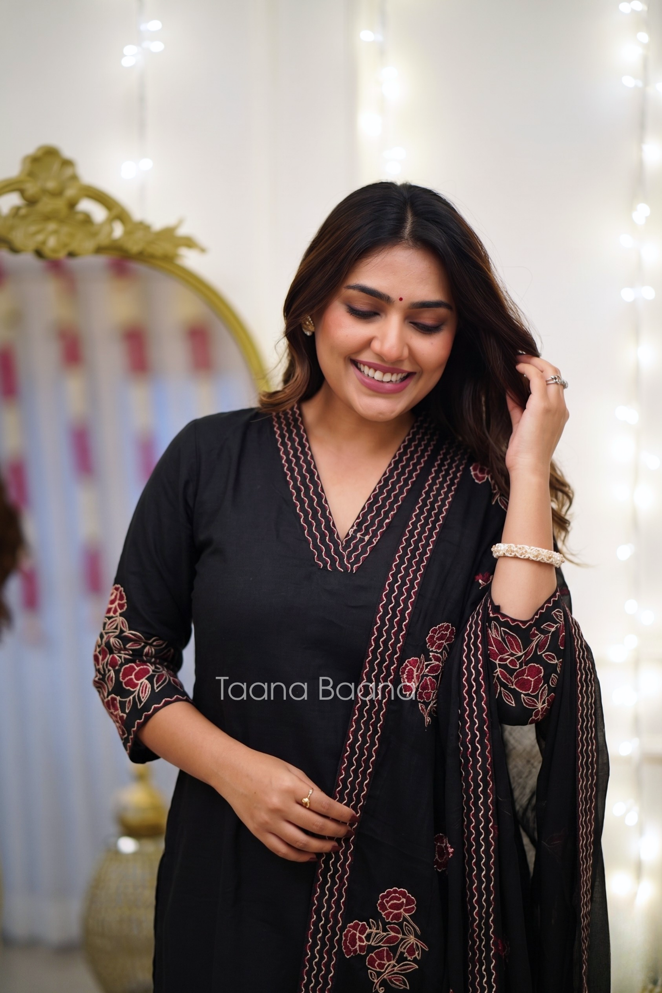 Dupatta Pant Set