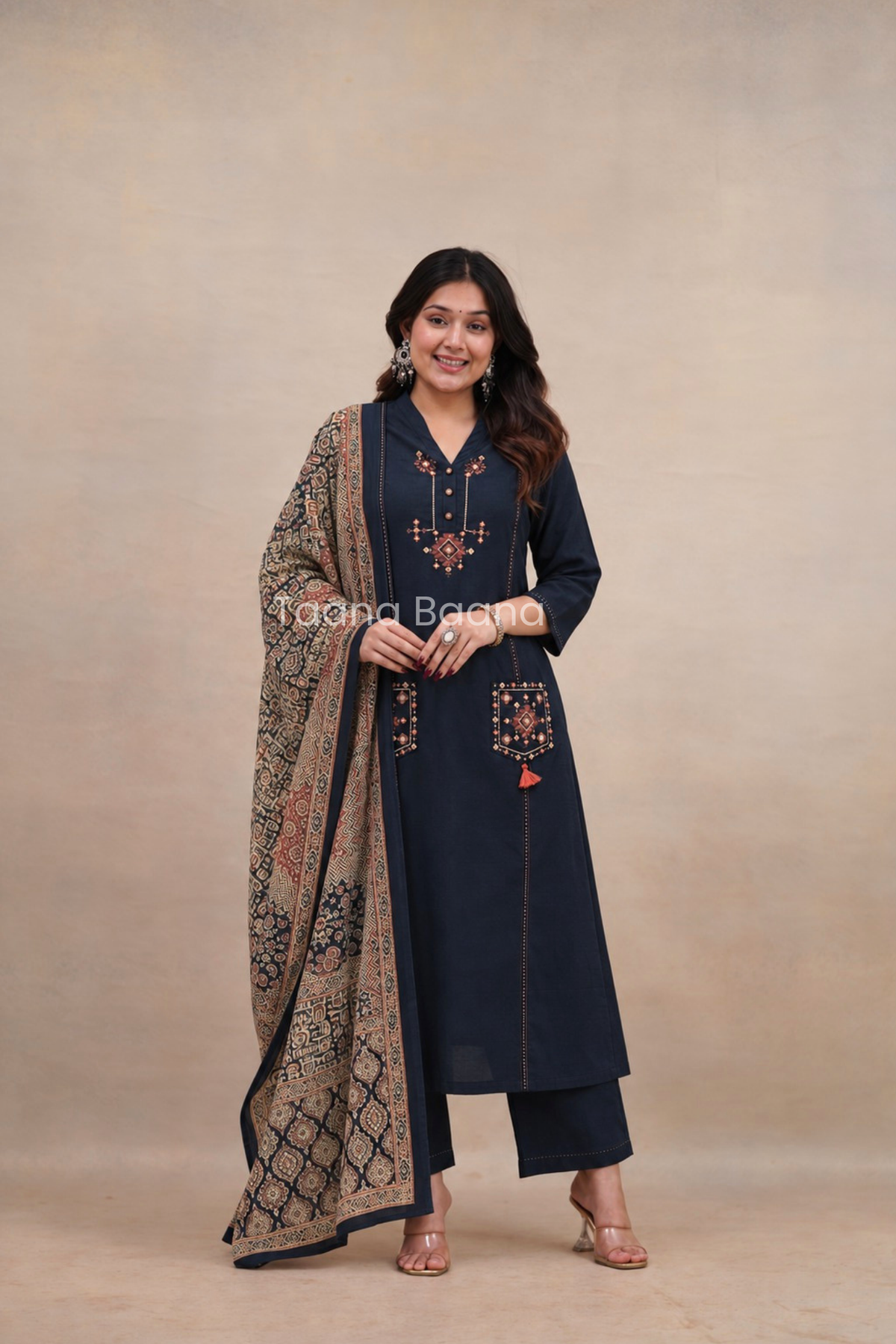 Dupatta Pant Set