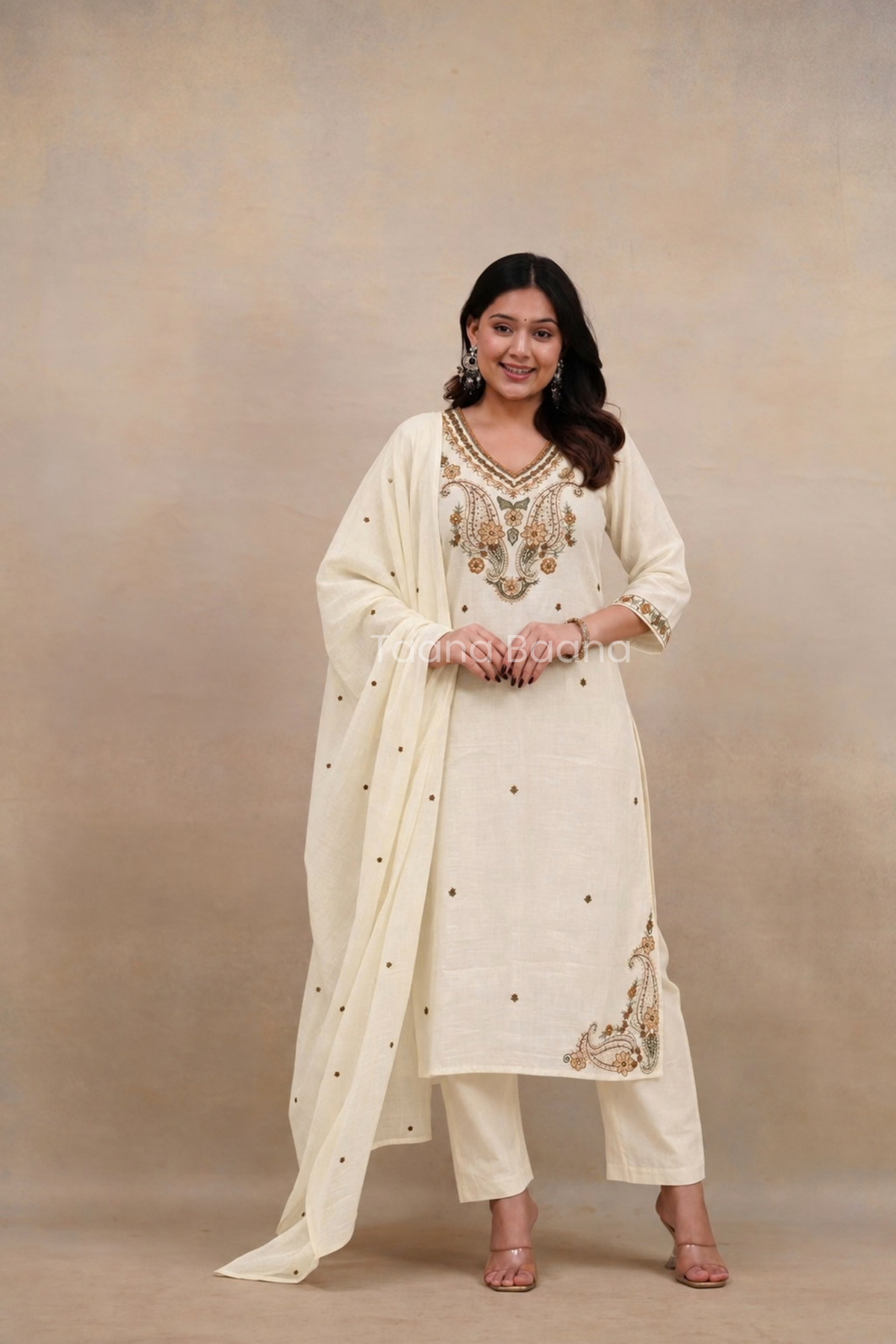 Dupatta Pant Set