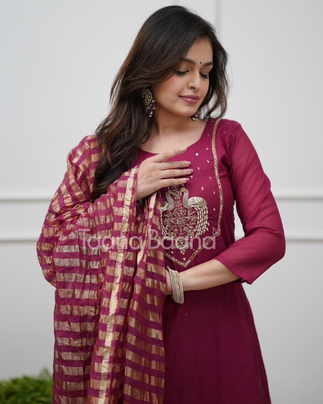 Dupatta Pant Set