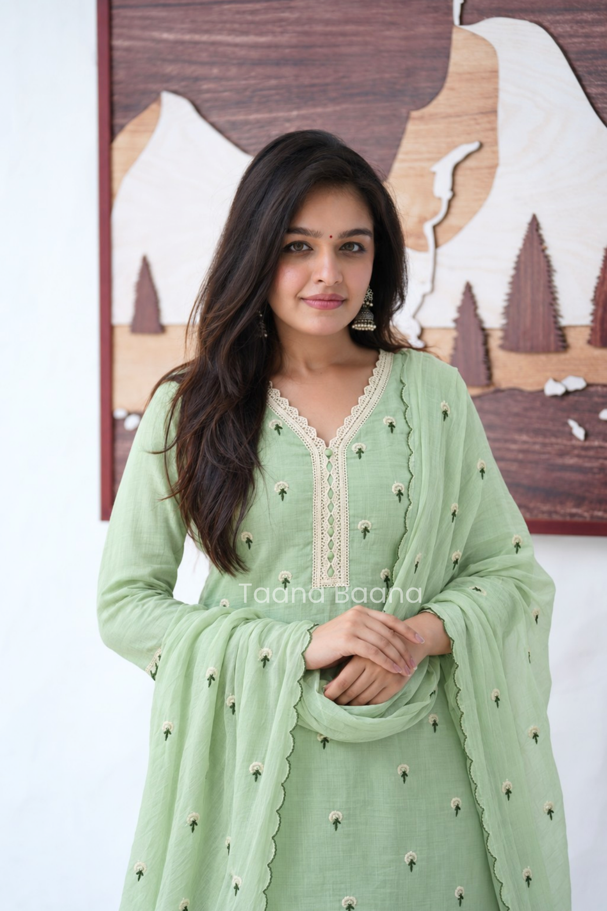 Dupatta Pant Set