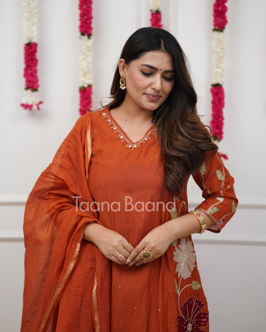 Dupatta Pant Set