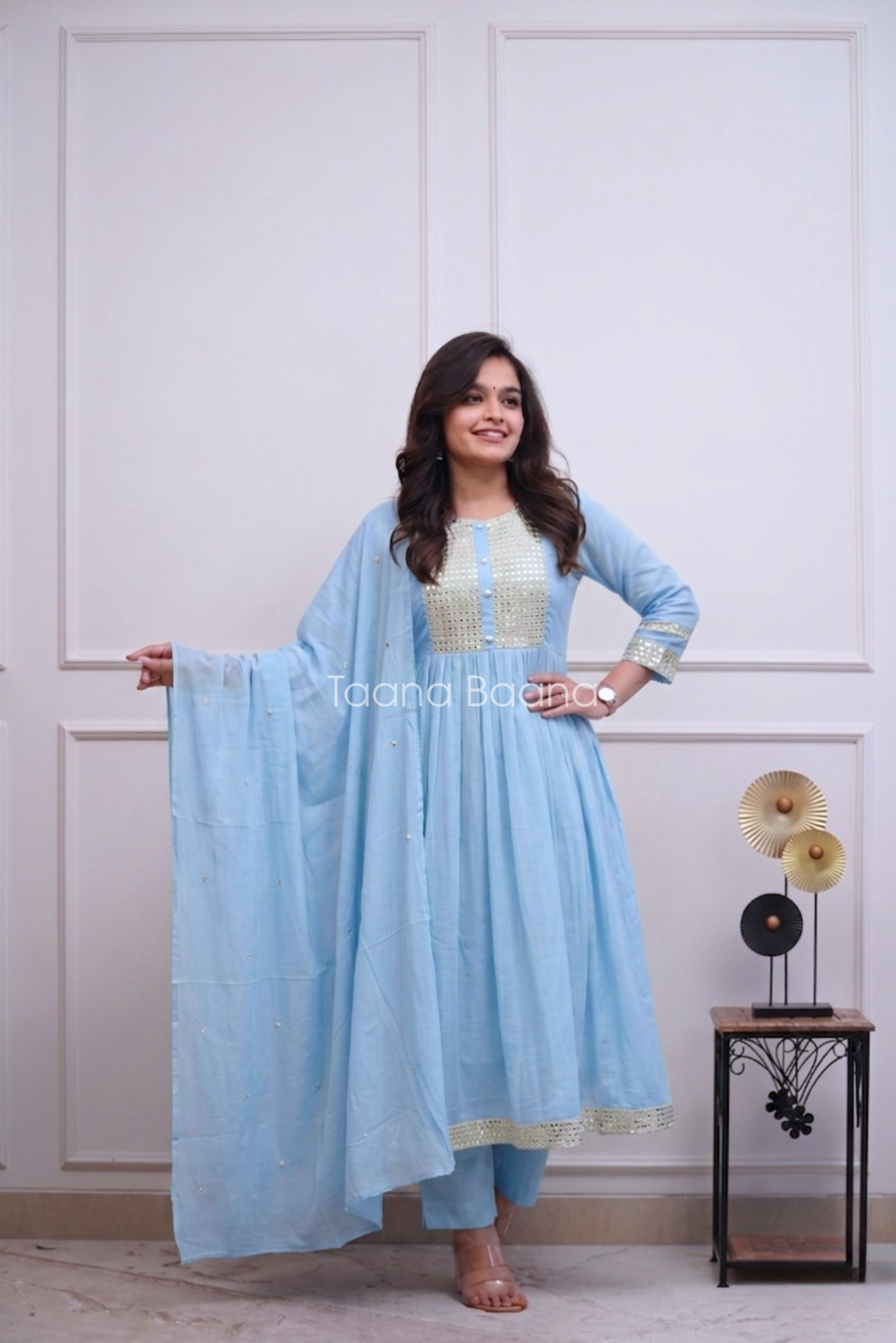 Dupatta Pant Set