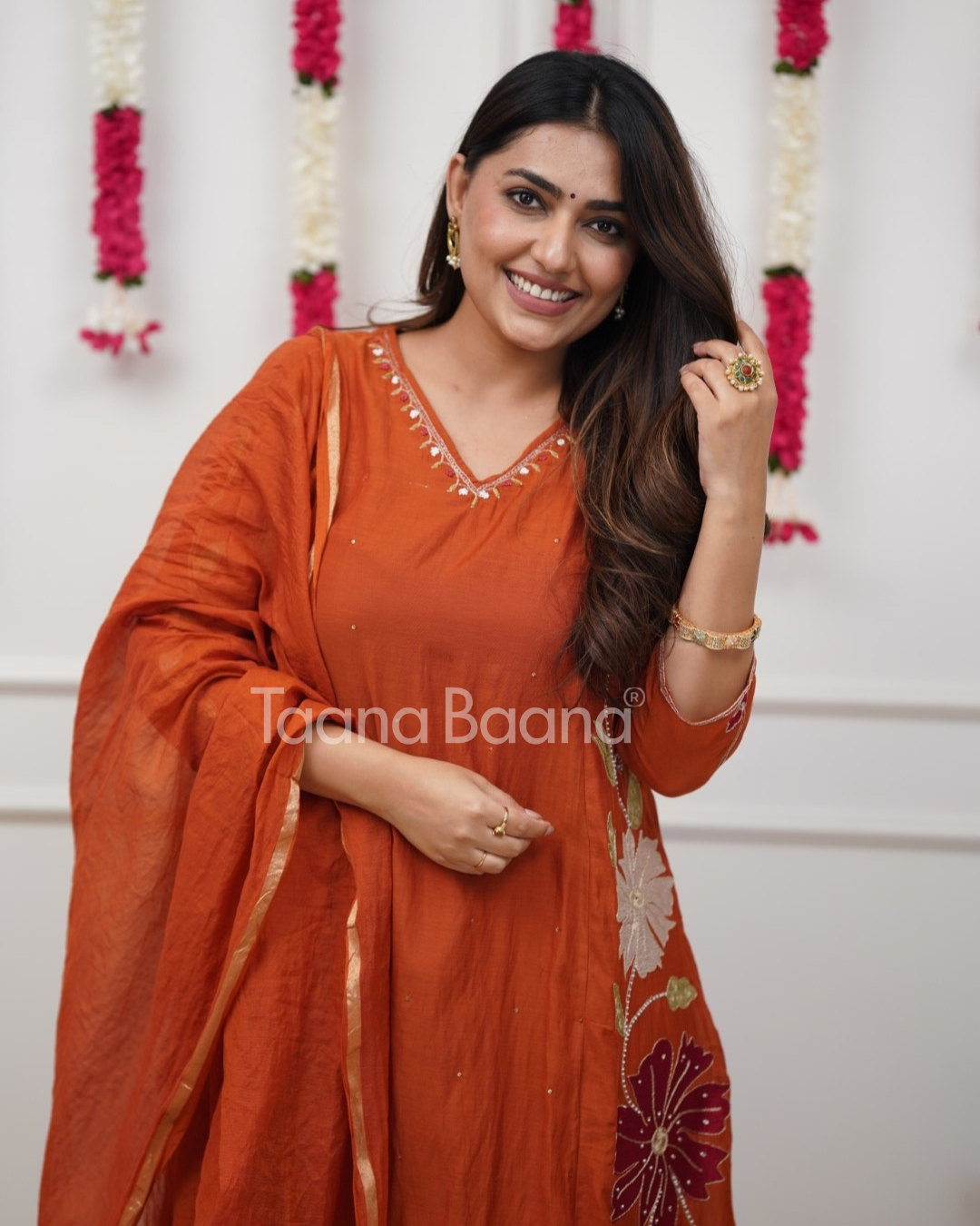 Dupatta Pant Set