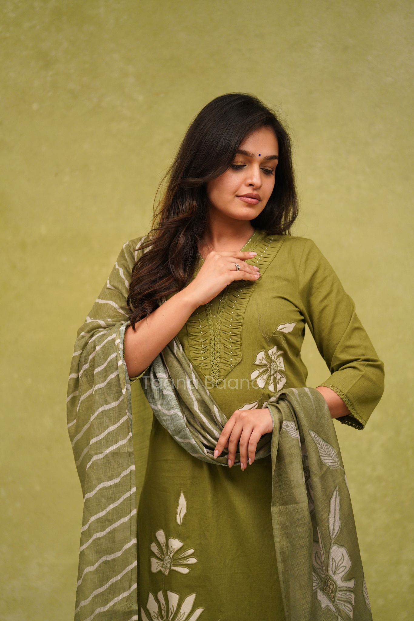 Dupatta Pant Set