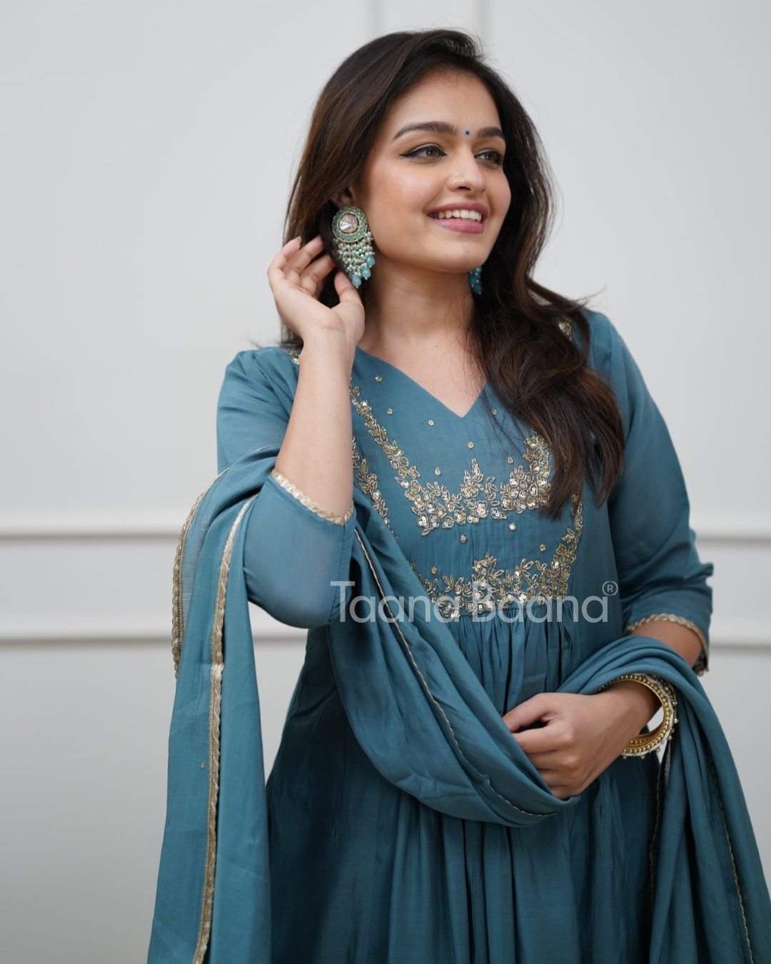 Dupatta Pant Set