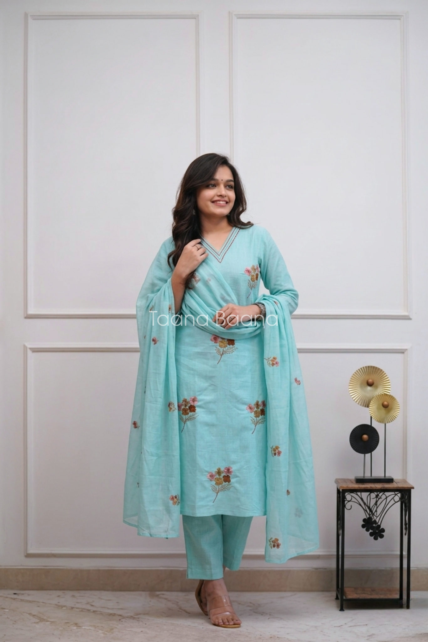 Dupatta Pant Set
