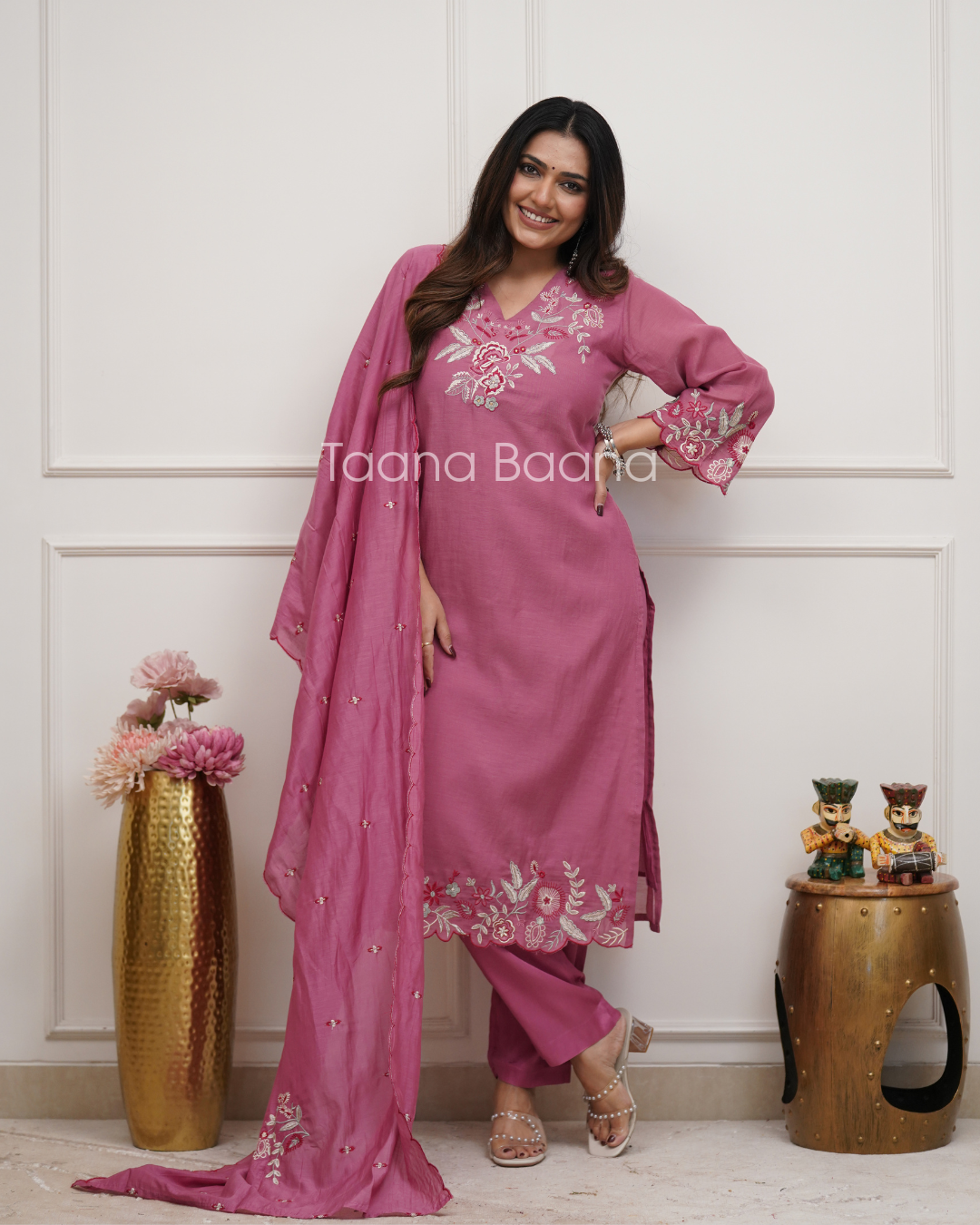Dupatta Pant Set