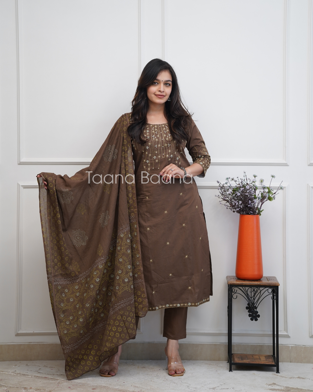 Dupatta Pant Set