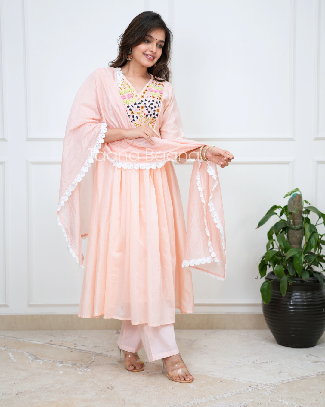 Dupatta Pant Set