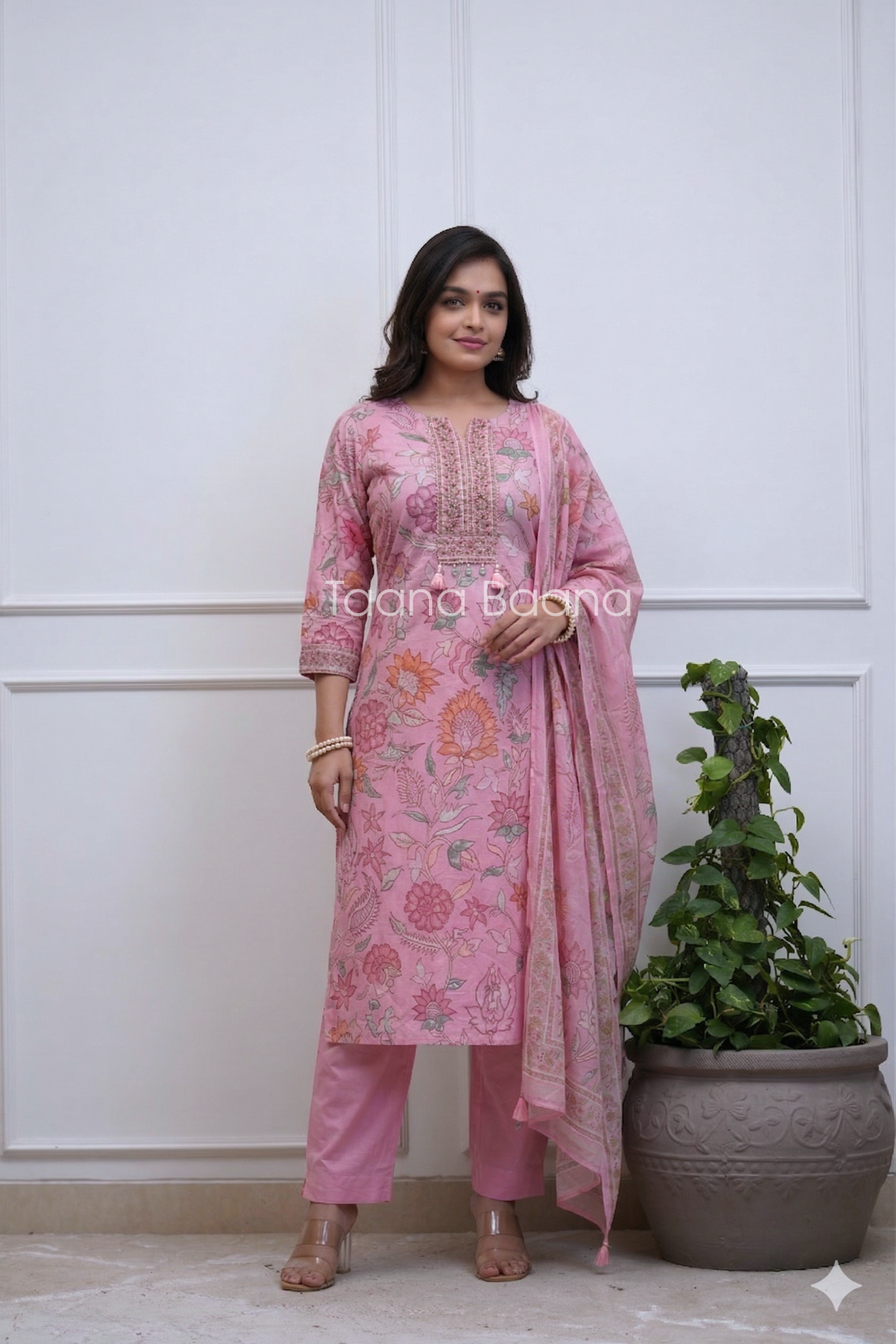 Dupatta Pant Set