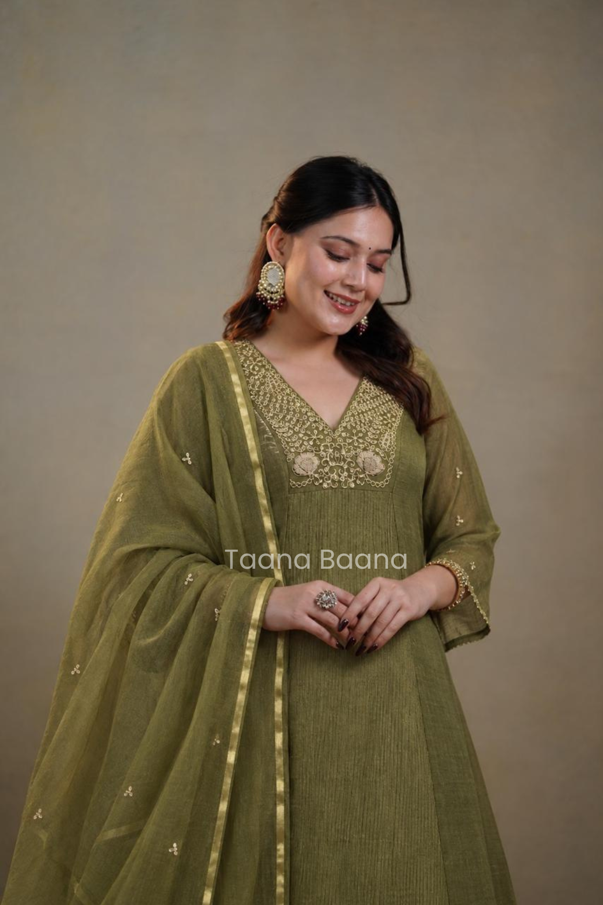Dupatta Pant Set