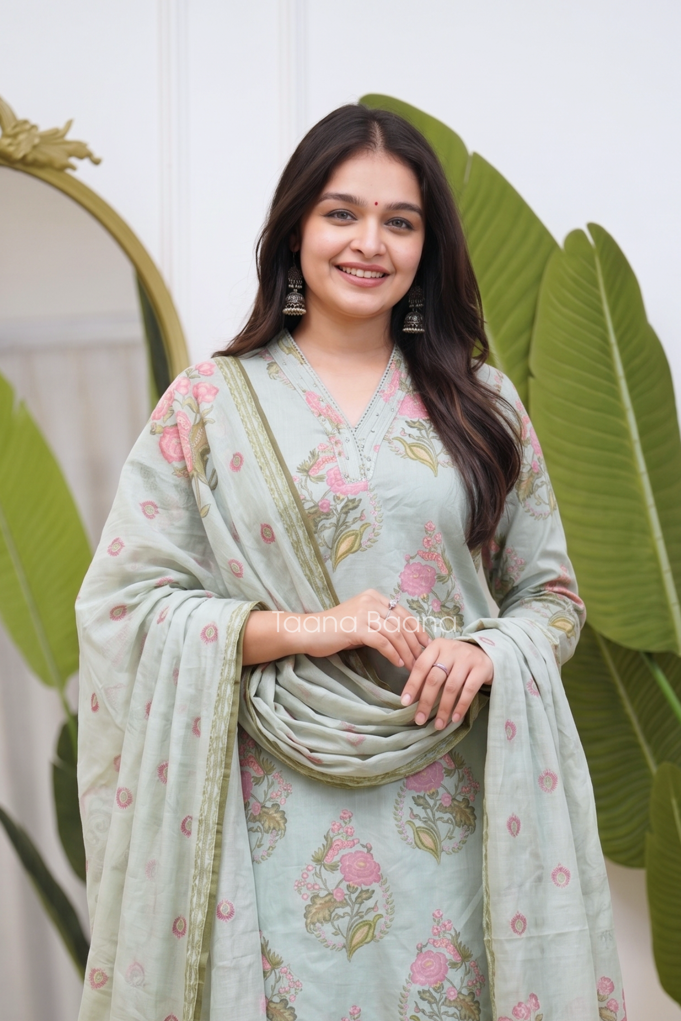 Dupatta Pant Set