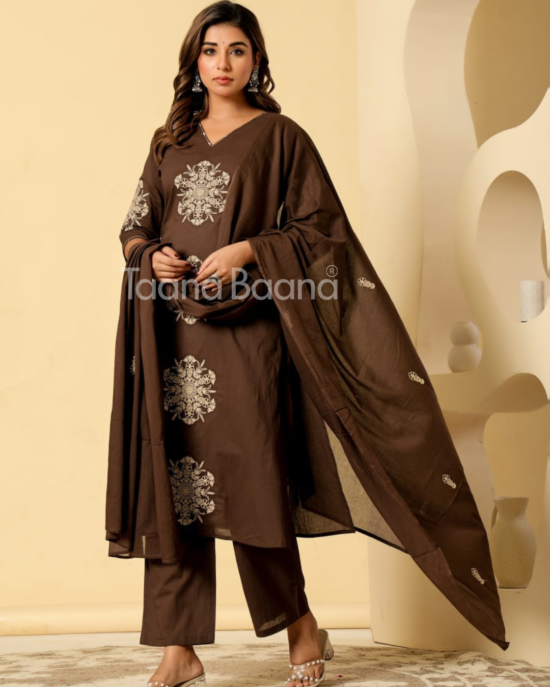 Dupatta Pant Set