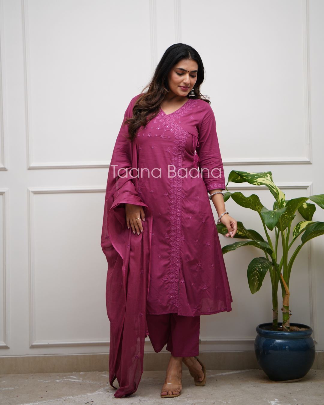 Dupatta Pant Set