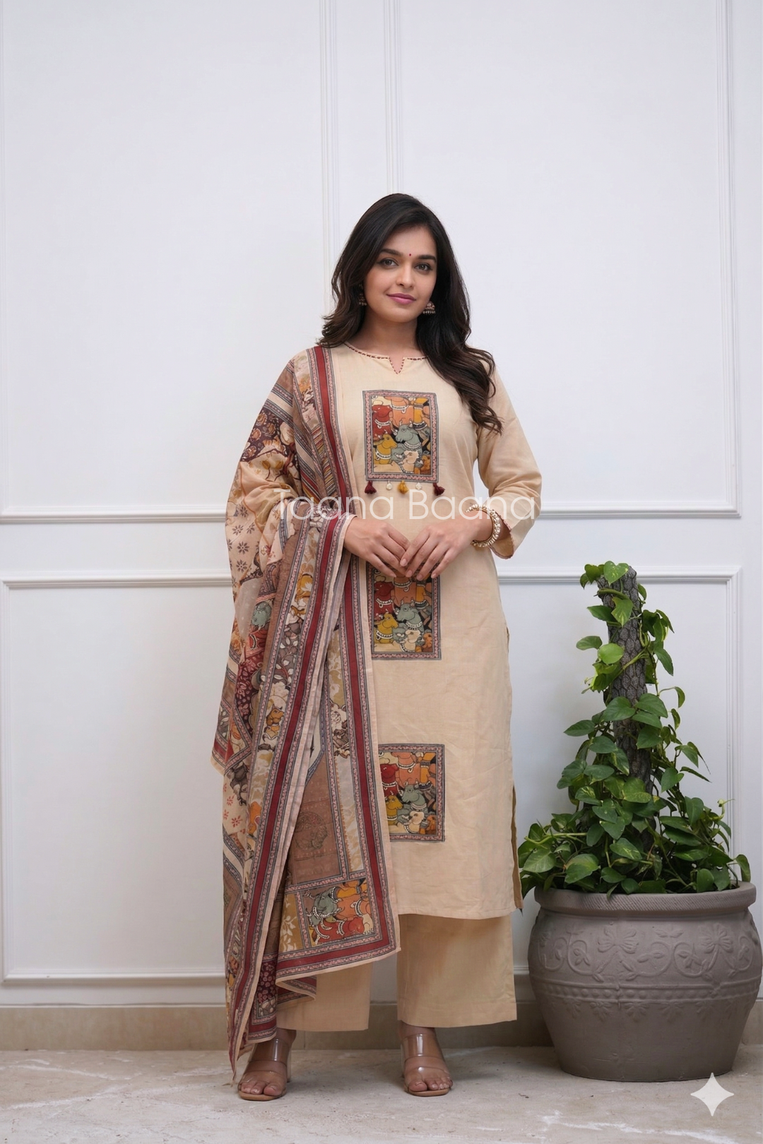 Dupatta Pant Set