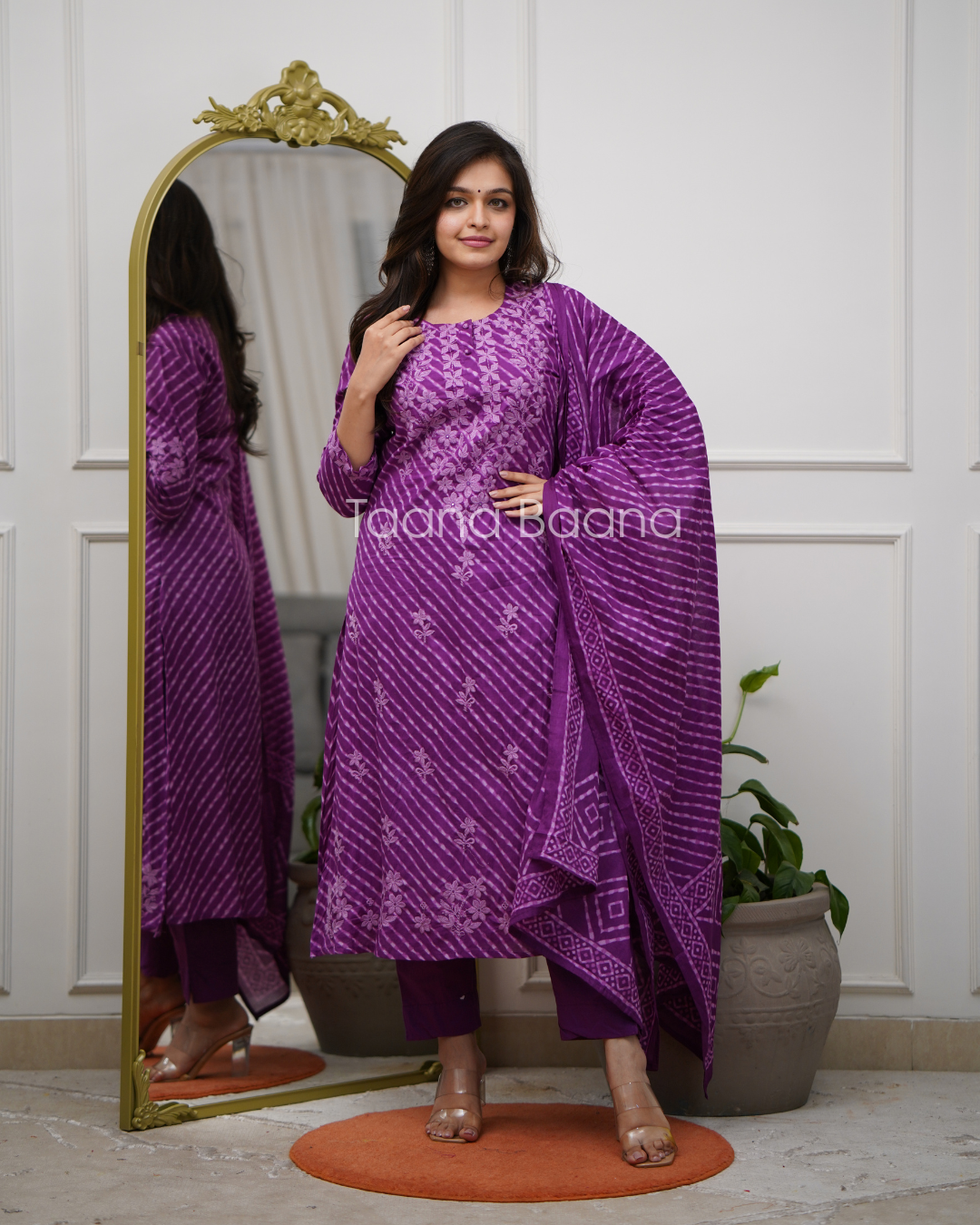 Dupatta Pant Set