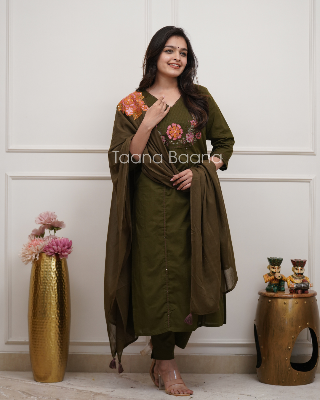 Dupatta Pant Set