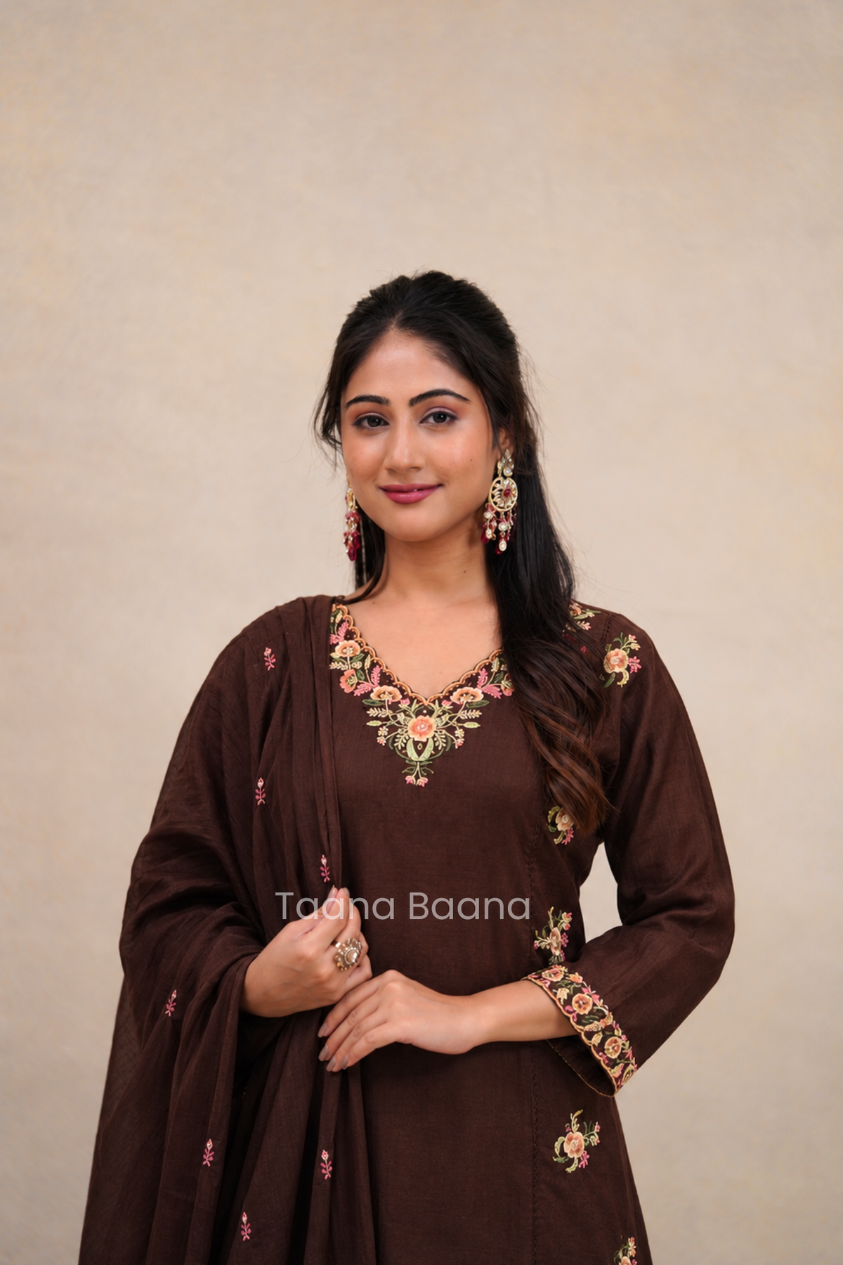 Dupatta Pant Set