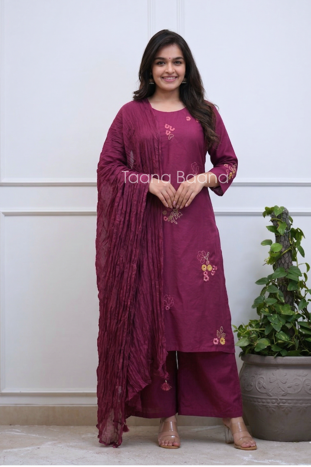 Dupatta Pant Set