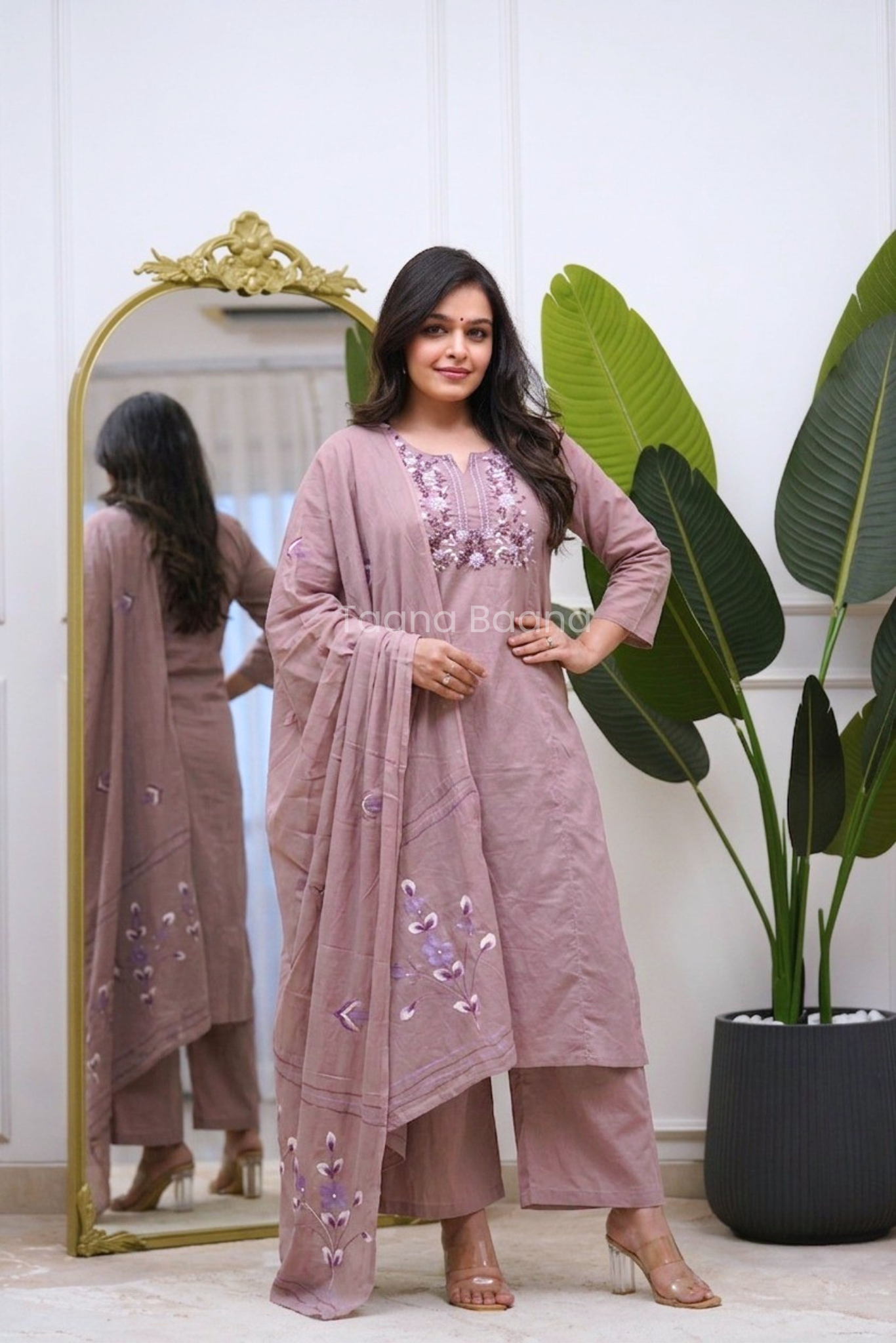Dupatta Pant Set