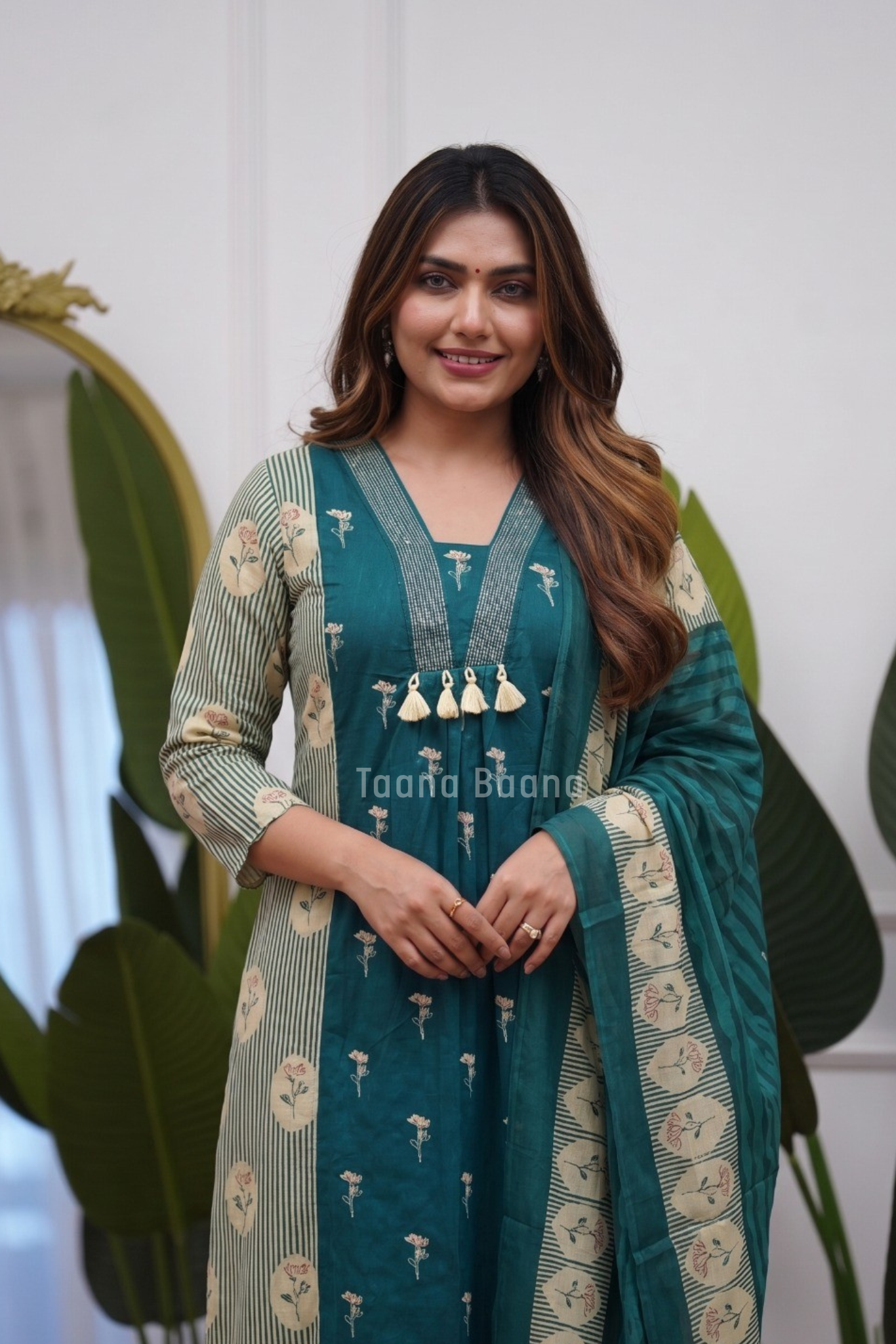 Dupatta Pant Set