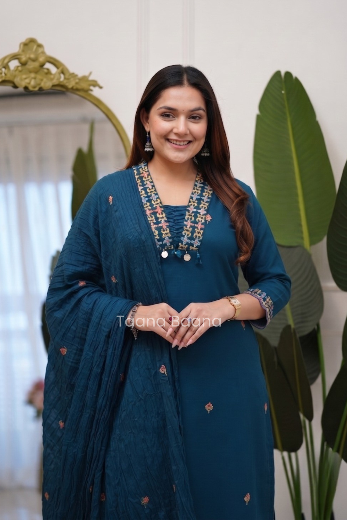 Dupatta Pant Set