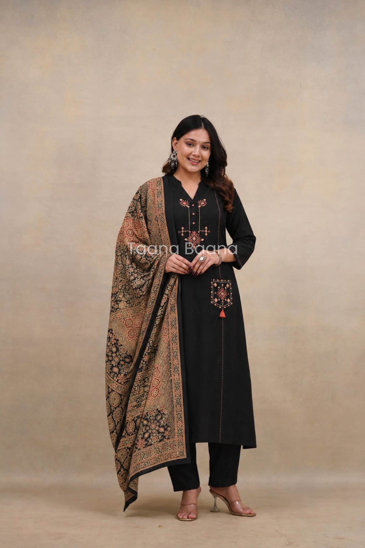 Dupatta Pant Set