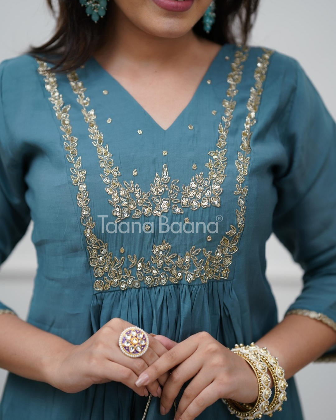 Dupatta Pant Set