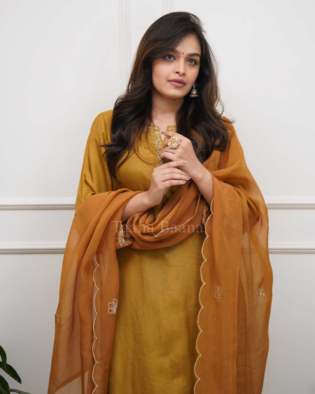 Dupatta Pant Set