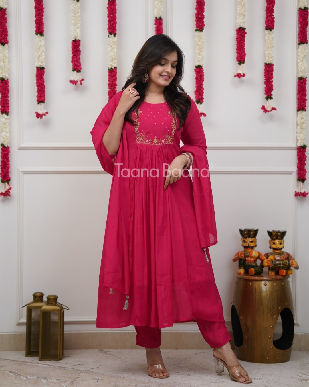 Dupatta Pant Set