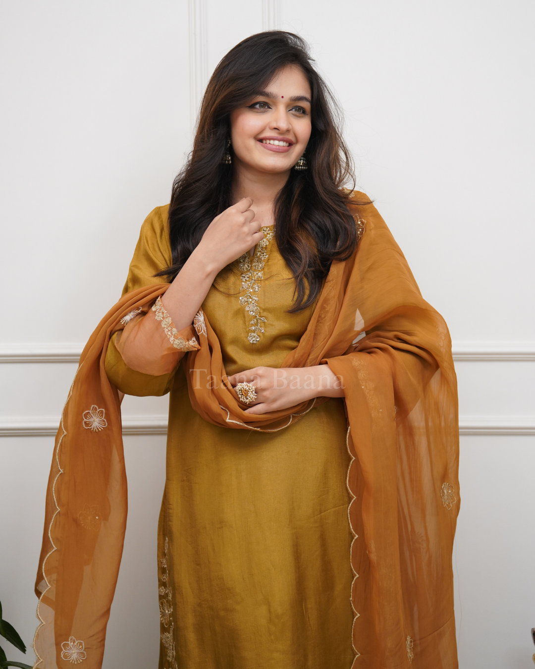 Dupatta Pant Set