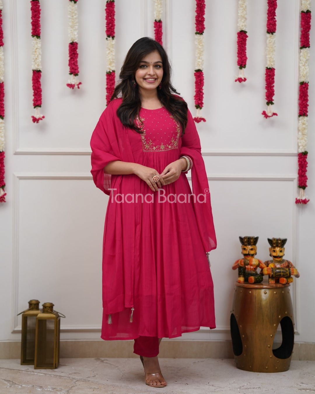 Dupatta Pant Set