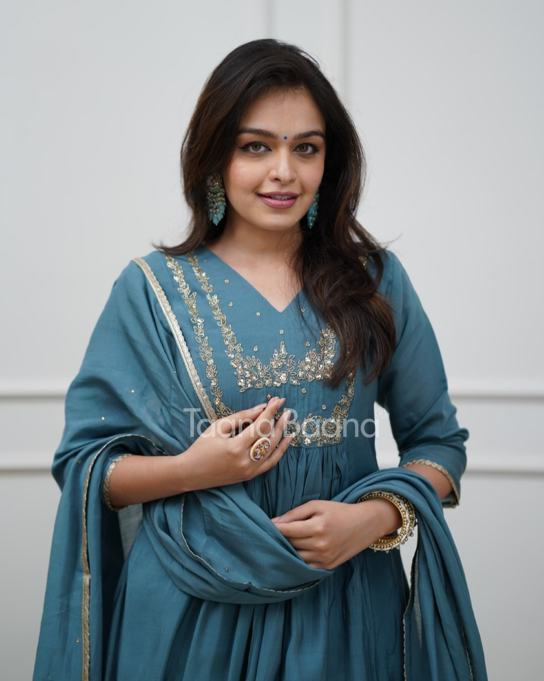 Dupatta Pant Set