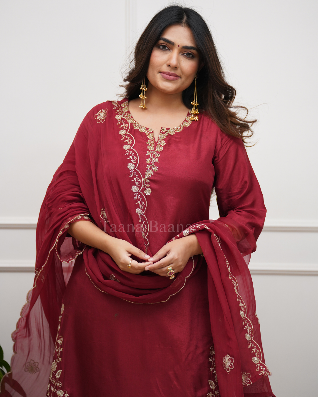 Dupatta Pant Set