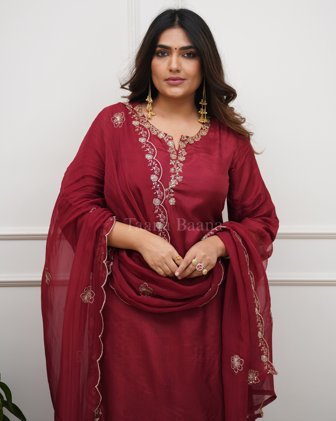Dupatta Pant Set