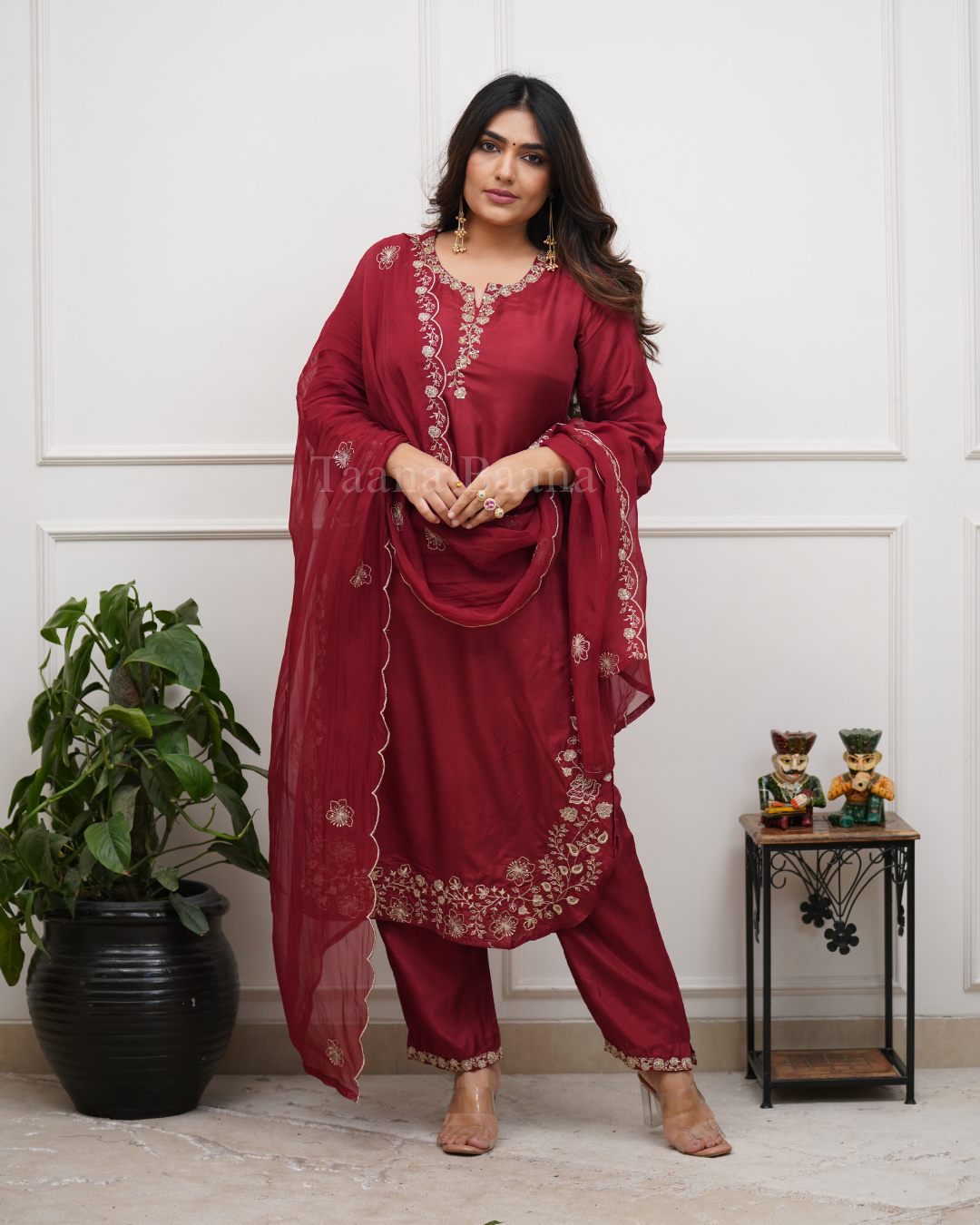 Dupatta Pant Set