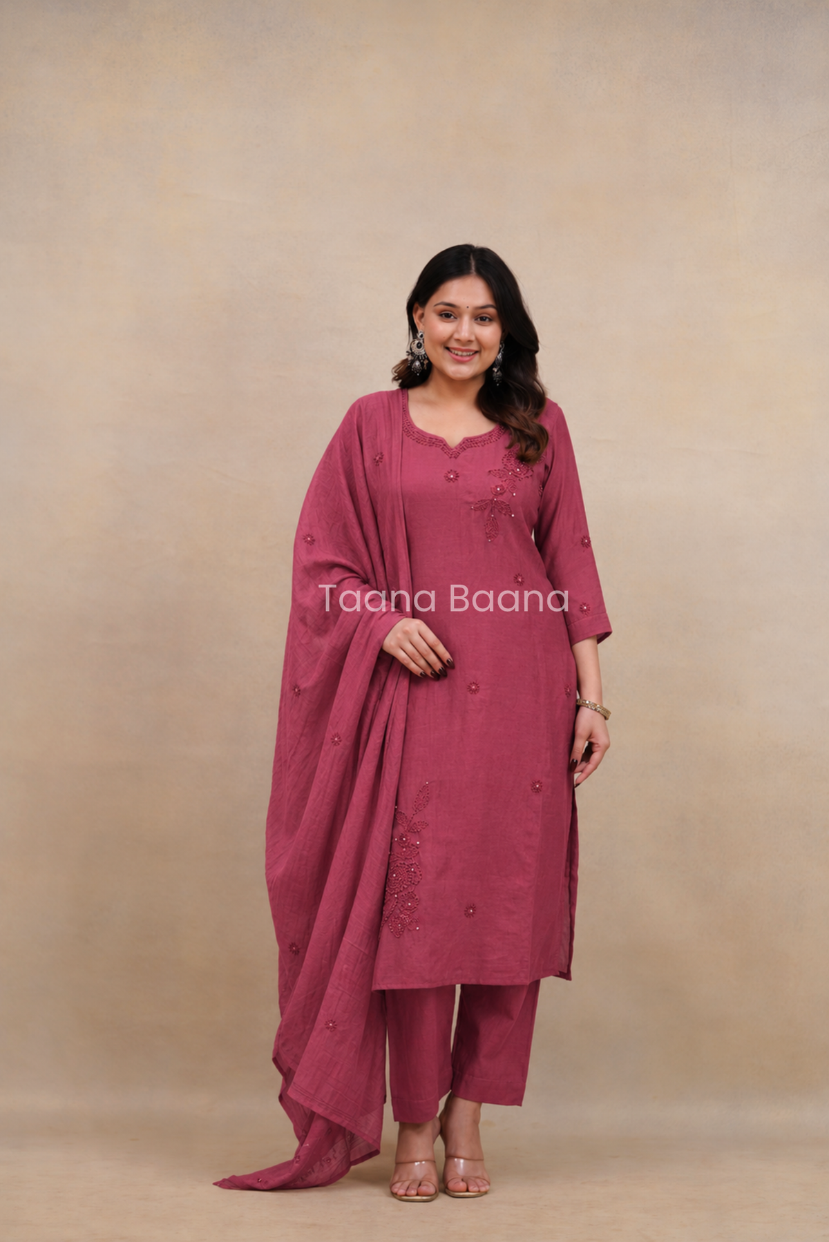 Dupatta Pant Set