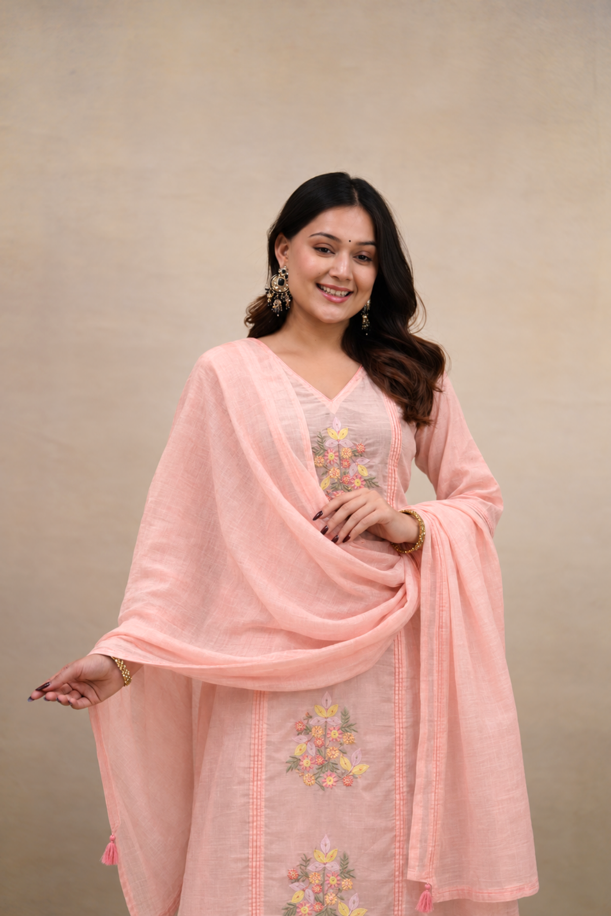 Dupatta Pant Set