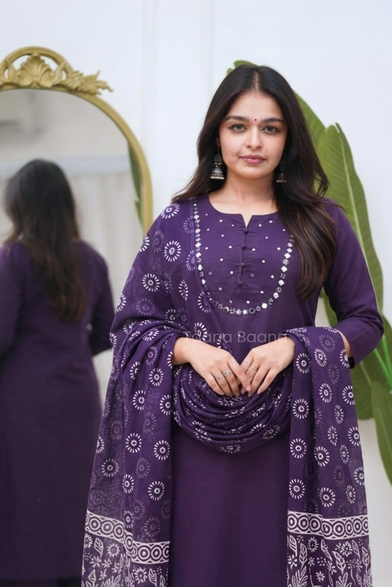 Dupatta Plazo Set